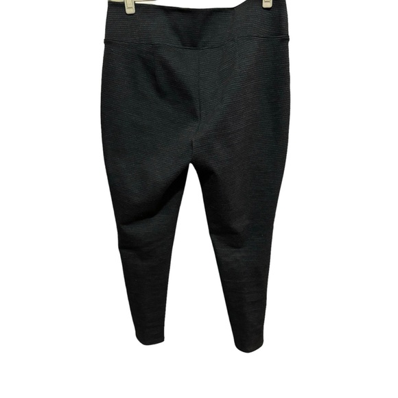 Nine West - Gray Textured Leggings - Size XL - Picture 2 of 7